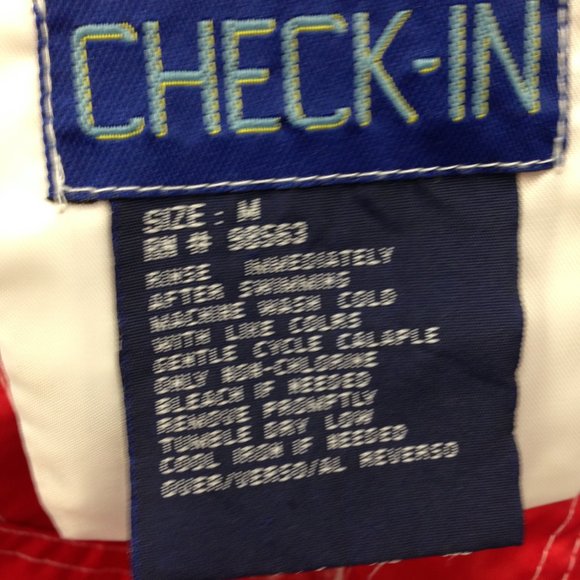 Check-In Size Medium Red / Blue  Board Shorts - Picture 5 of 5